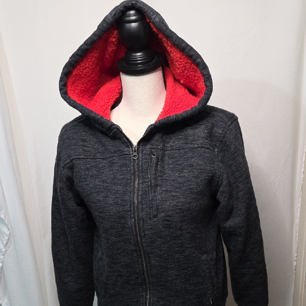 O'Neill Lg. Charcoal Fleece Lined Hoodie